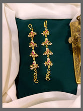 Peacock Matilu With Pearls - MT0078